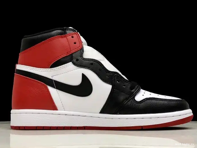 Rep Air 1 Black Toe 555088-125 Retro Jordan 0609